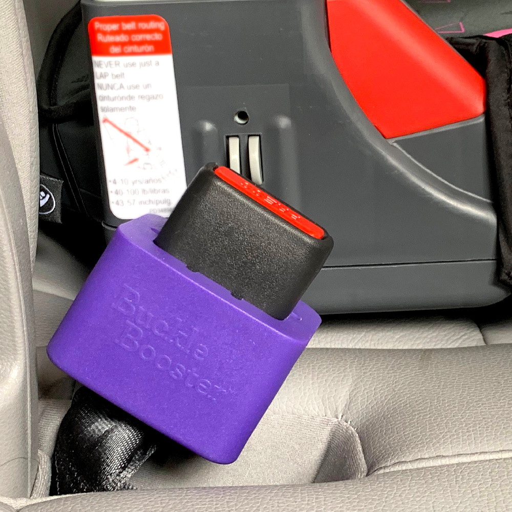 Buckle Booster™ Seat Belt Receptacle Raiser