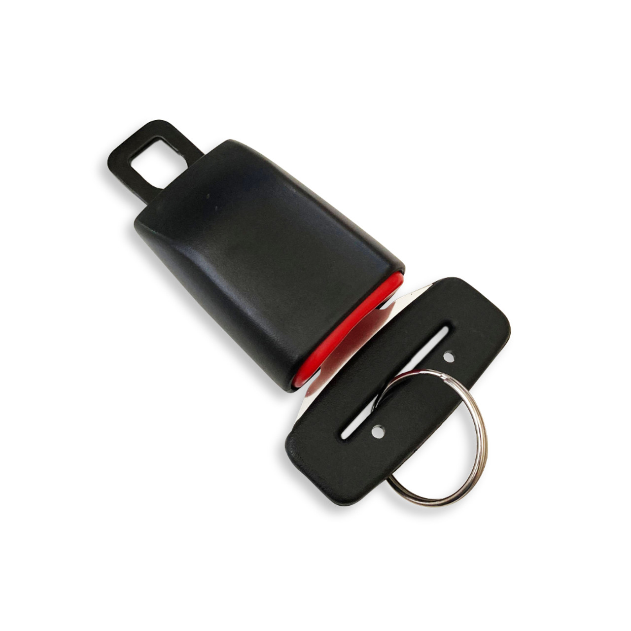 HTLAKIKJ Silicone Belt Lock Holder Seat Belt Buckle Helper (Black