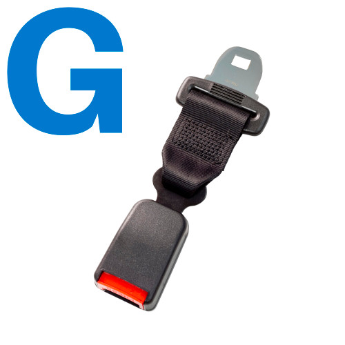 Type G Car Seat Belt Extender