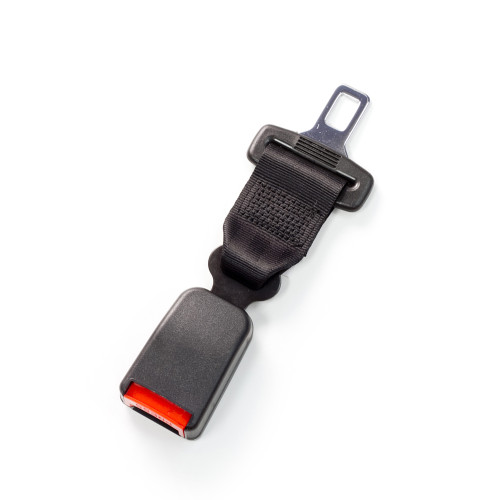 Regular Seat Belt Extender - 7" and black