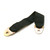 Bolt-in Car Seat Belt Extender - black
