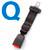 Type Q Car Seat Belt Extender Type Q Car Seat Belt Extender