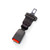 Regular Seat Belt Extender - 7" and black