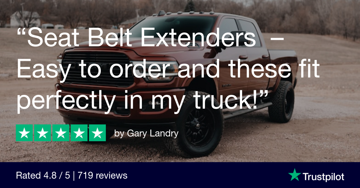 Ram Seat Belt Extenders from Seat Belt Extender Pros™