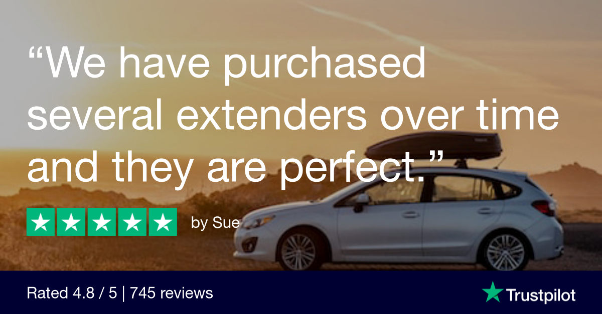 Trustpilot Review that says, We have purchased seeral extenders over time and they are perfect