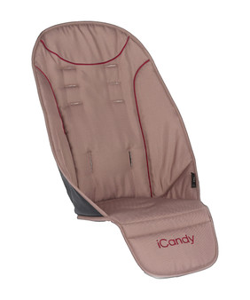 Peach Pushchair Liner Claret (Pre 2018 model)