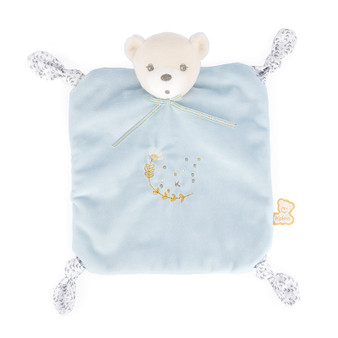 Perle Knots Doudou Bear Blue