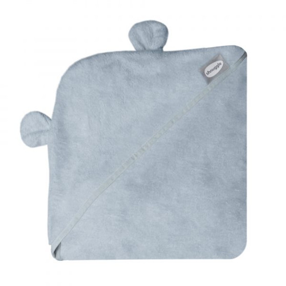 Wearable Hooded Towel - Grey inc ears