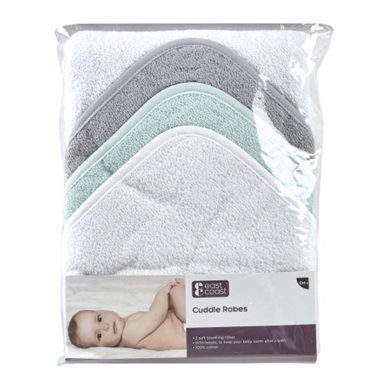 Cuddle hooded baby towels (Pack of 3)