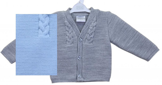 Wilbur Knitted cardigan Baby Blue