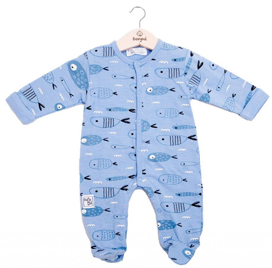 Fish design sleepsuit