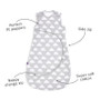 SnüzPouch Sleeping Bag Cloud nine - 2.5 tog