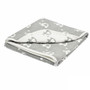 Cotton Reversible Elephant Wrap - Grey