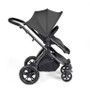 Stomp Luxe Premium i-Size Travel System with ISOFIX Base Charcoal on Black (Choose Handle Colour)