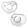 Flexy Soother White 3m+ 2Pk
