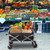 74.5*45.5*84cm 100kg 600d Oxford Cloth Steel Frame Flat Folding Style Black Cloth Silver Frame Garden Folding Cart 74.5*45.5*84cm 100kg 600d Oxford Cloth Steel Frame Flat Folding Style Black Cloth Silver Frame Garden Folding Cart