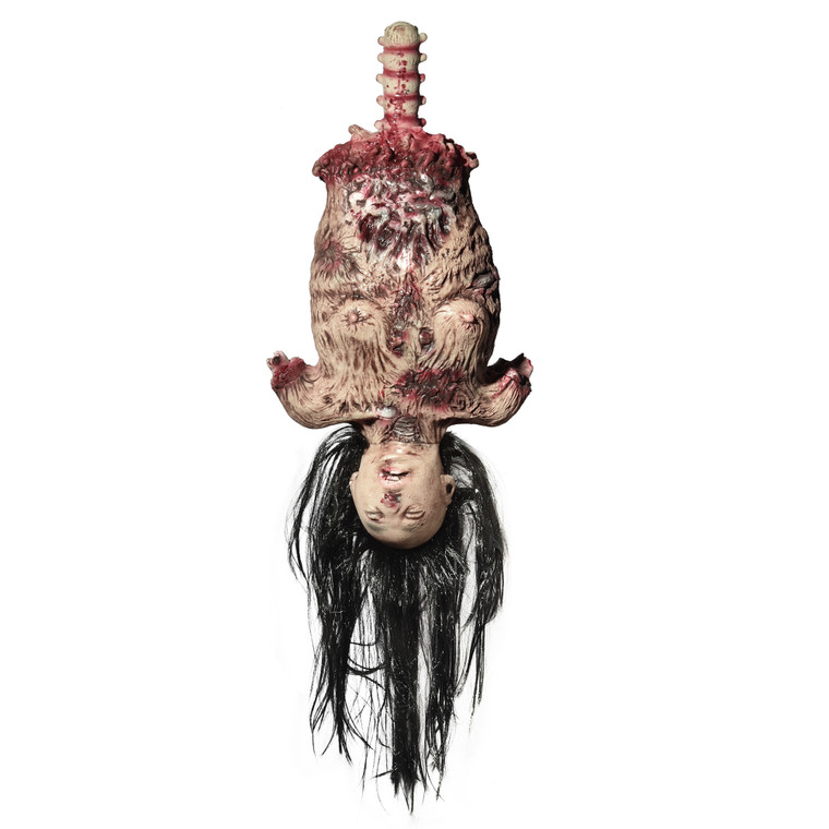 Hanging Halloween Prop Corpse Haunted Severed House Scary Woman Torso Body