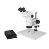 6.7-45X LED Light Post Stand Binocular Zoom Stereo Microscope SZ02020223
