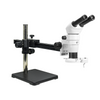 8-50X Ball Bearing Boom Stand Fluorescence Light Binocular Parallel Zoom Stereo Microscope PZ02080224