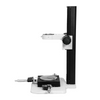 Microscope Track Stand, 76mm Fine Focus Rack with Measurement Stage