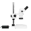 6.7-45X LED Light Post Stand Binocular Zoom Stereo Microscope SZ02060222