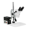 6.7-45X UV FREE LED Light Post Stand Binocular Zoom Stereo Microscope SZ02060224