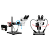 6.7-45X UV FREE LED Light Boom Stand Binocular Zoom Stereo Microscope SZ02060424
