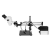 6.7-45X UV FREE LED Light Dual Arm Stand Binocular Zoom Stereo Microscope SZ02060524
