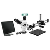 2.0 Megapixels 6.7-45X CMOS LED Light Dual Arm Stand Trinocular Zoom Stereo Microscope SZ02060535