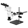 8-65X LED Light Boom Stand Trinocular Parallel Zoom Stereo Microscope PZ02040134