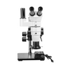 8-65X LED Light Boom Stand Trinocular Parallel Zoom Stereo Microscope PZ02040134