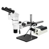 8-80X Halogen Light Boom Stand Trinocular Parallel Zoom Stereo Microscope PZ02040436