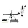 8-65X Halogen Light Boom Stand Trinocular Parallel Zoom Stereo Microscope PZ02040455