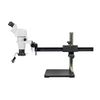 8-65X LED Light Ball Bearing Boom Stand Binocular Parallel Zoom Stereo Microscope PZ02080248