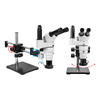 8-80X LED Light Dual Arm Stand Trinocular Parallel Zoom Stereo Microscope PZ02050132