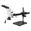 8-65X LED Light Ball Bearing Boom Stand Binocular Parallel Zoom Stereo Microscope PZ02080228