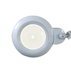 3/5/8 Diopter LED Magnifying Lamp with Clamp, 5 inch Lens, (3 Interchangeable Lenses)