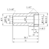 Objective Working Distance 13.5mm 6X Achromatic Objective PM42012133