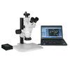 3.0 Megapixels 6.7-45X CMOS LED Light Track Stand Trinocular Zoom Stereo Microscope SZ02020038