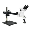 6.7-45X Ball Bearing Boom Stand Fluorescence Light Binocular Zoom Stereo Microscope SZ02061425