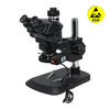 7-50X ESD Safe Post Stand Fluorescence Light Trinocular Zoom Stereo Microscope SZ02090132