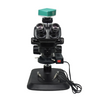 2.0 Megapixels 7-50X CMOS ESD Safe Post Stand Fluorescence Light Trinocular Zoom Stereo Microscope SZ02090133