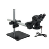 7-50X ESD Safe Boom Stand Fluorescence Light Binocular Zoom Stereo Microscope SZ02090442