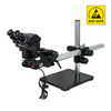 7-50X ESD Safe Boom Stand Fluorescence Light ESD Binocular Zoom Stereo Microscope SZ02090442