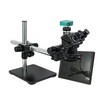 2.0 Megapixels 7-50X CMOS ESD Safe Boom Stand Fluorescence Light ESD Trinocular Zoom Stereo Microscope SZ02090453