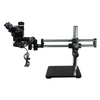 7-50X ESD Safe Dual Arm Stand Fluorescence Light ESD Trinocular Zoom Stereo Microscope SZ02090552