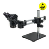 7-50X LED Light ESD Safe Dual Arm Stand Binocular Zoom Stereo Microscope SZ02090543