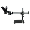 7-50X LED Light ESD Safe Dual Arm Stand ESD Trinocular Zoom Stereo Microscope SZ02090554