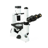 40X-400X Inverted Compound Laboratory Microscope, Trinocular, Halogen Light, Abbe Condenser