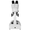 10X/20X Widefield Stereo Microscope, Binocular, Track Stand, LED Top and Bottom Light, Bright Field